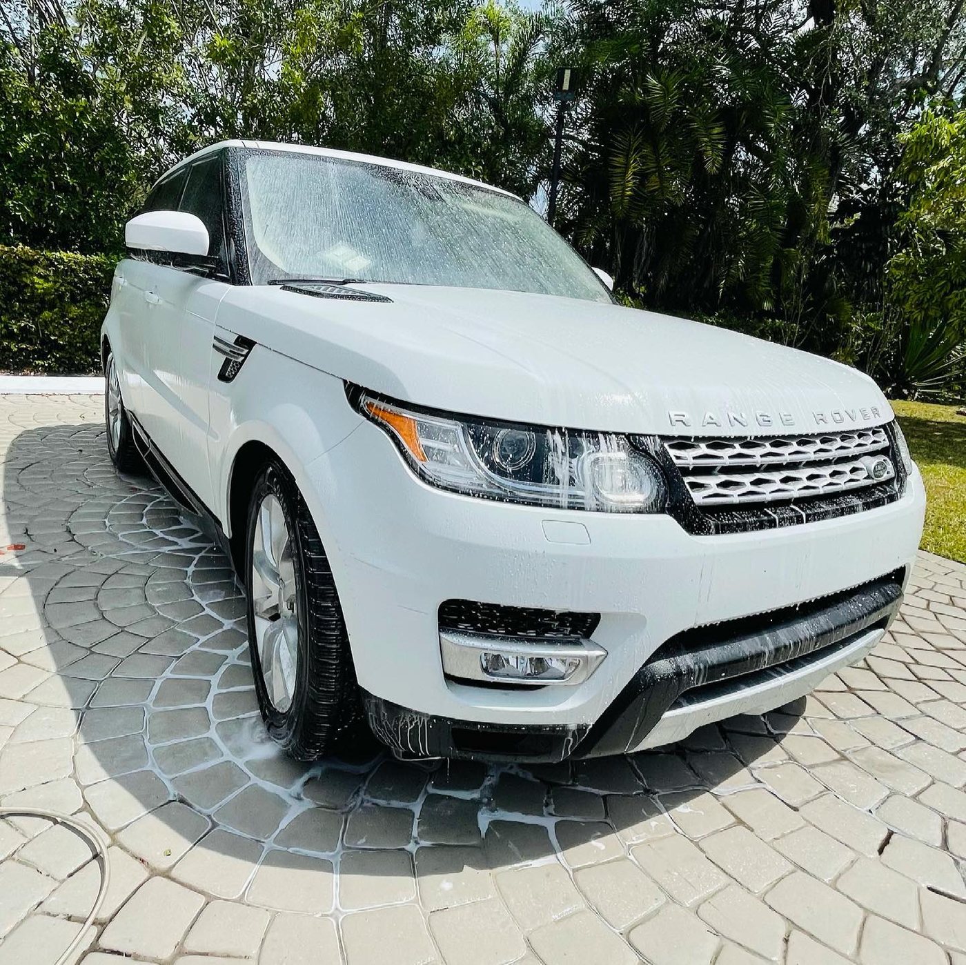 Range Rover Sport - White protected at Elite Premium Detailing