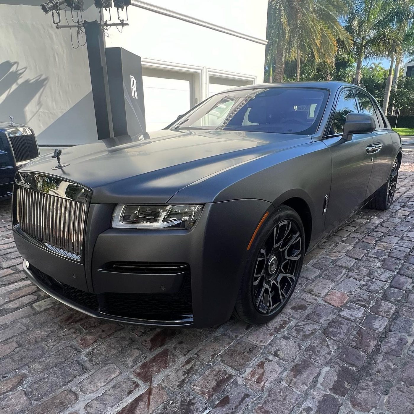 Rolls-Royce Ghost - Matte Black protected at Elite Premium Detailing