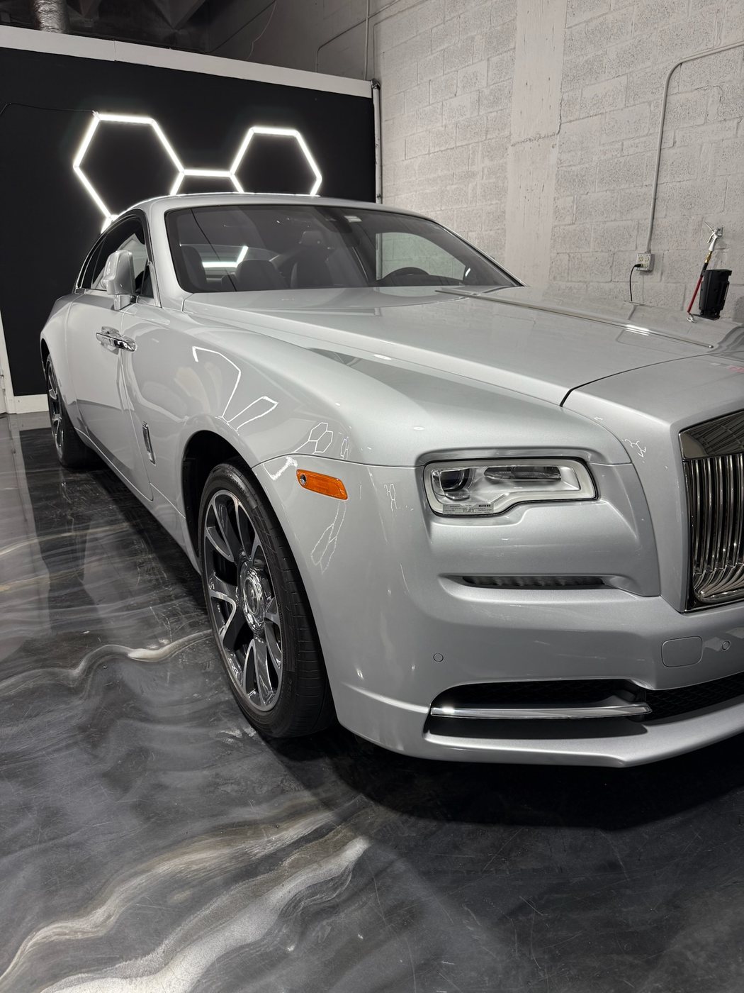 Rolls-Royce Wraith - Silver protected at Elite Premium Detailing