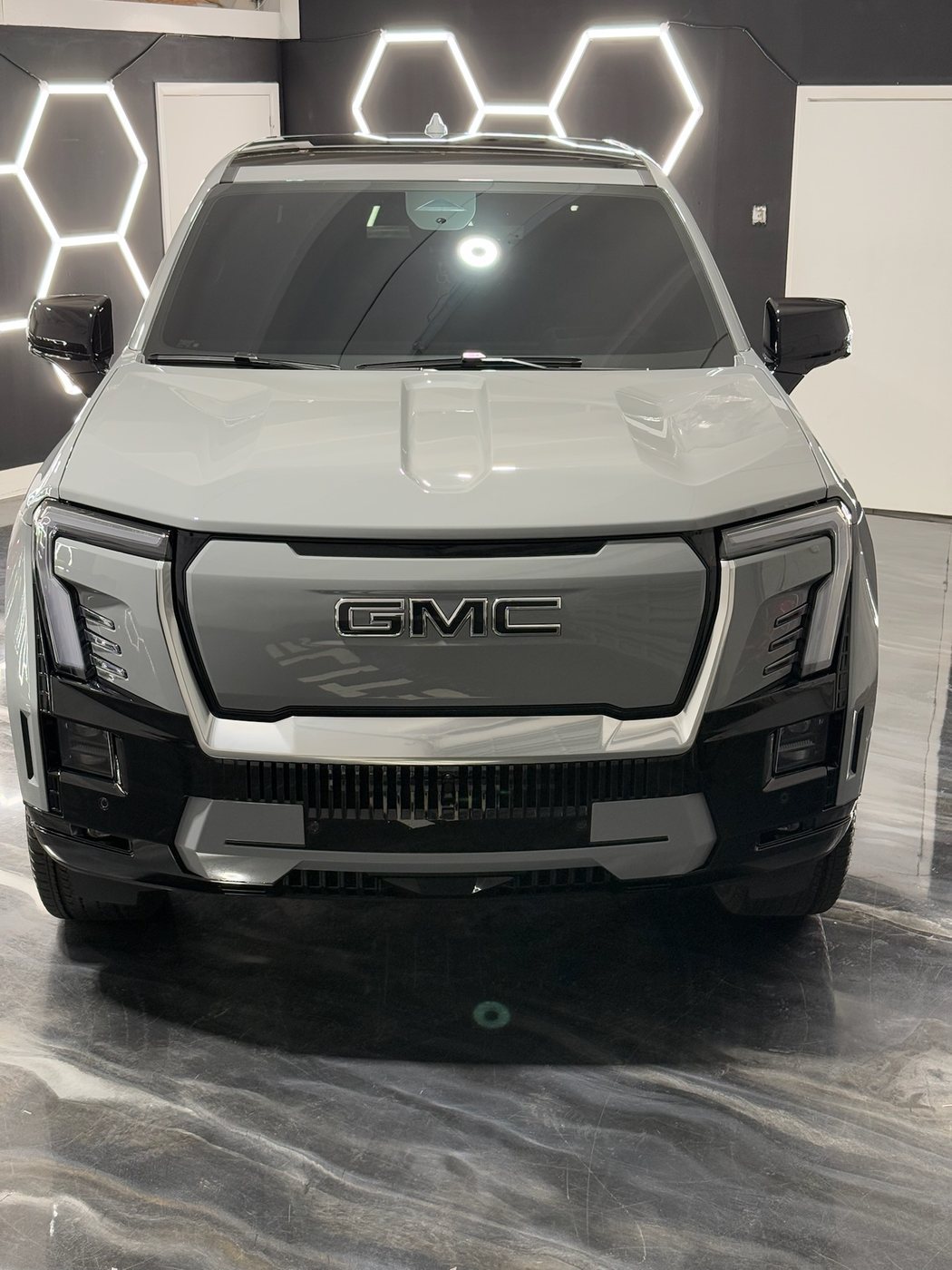 GMC Sierra EV Denali - Gray protected at Elite Premium Detailing