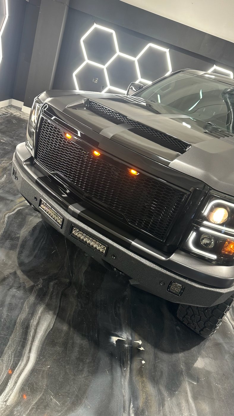 Chevrolet Silverado - Black (Lifted) protected at Elite Premium Detailing
