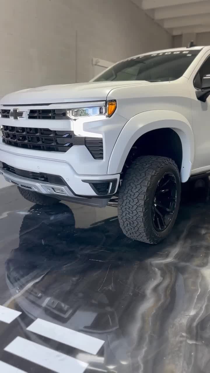 Chevrolet Silverado - White protected at Elite Premium Detailing