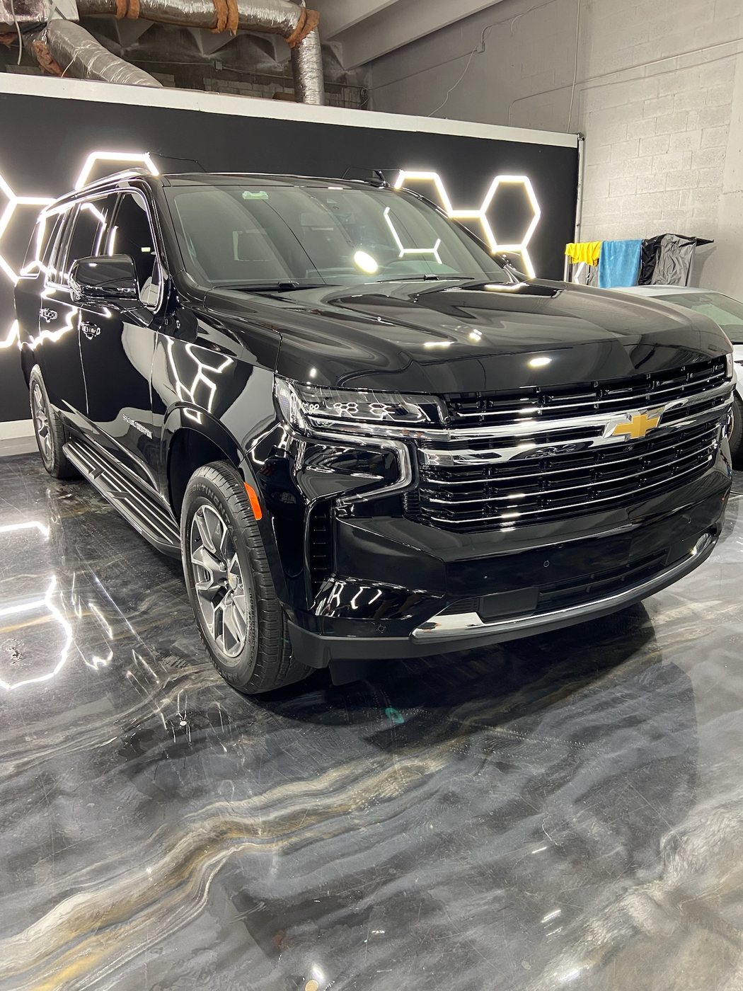 Chevrolet Tahoe - Black protected at Elite Premium Detailing