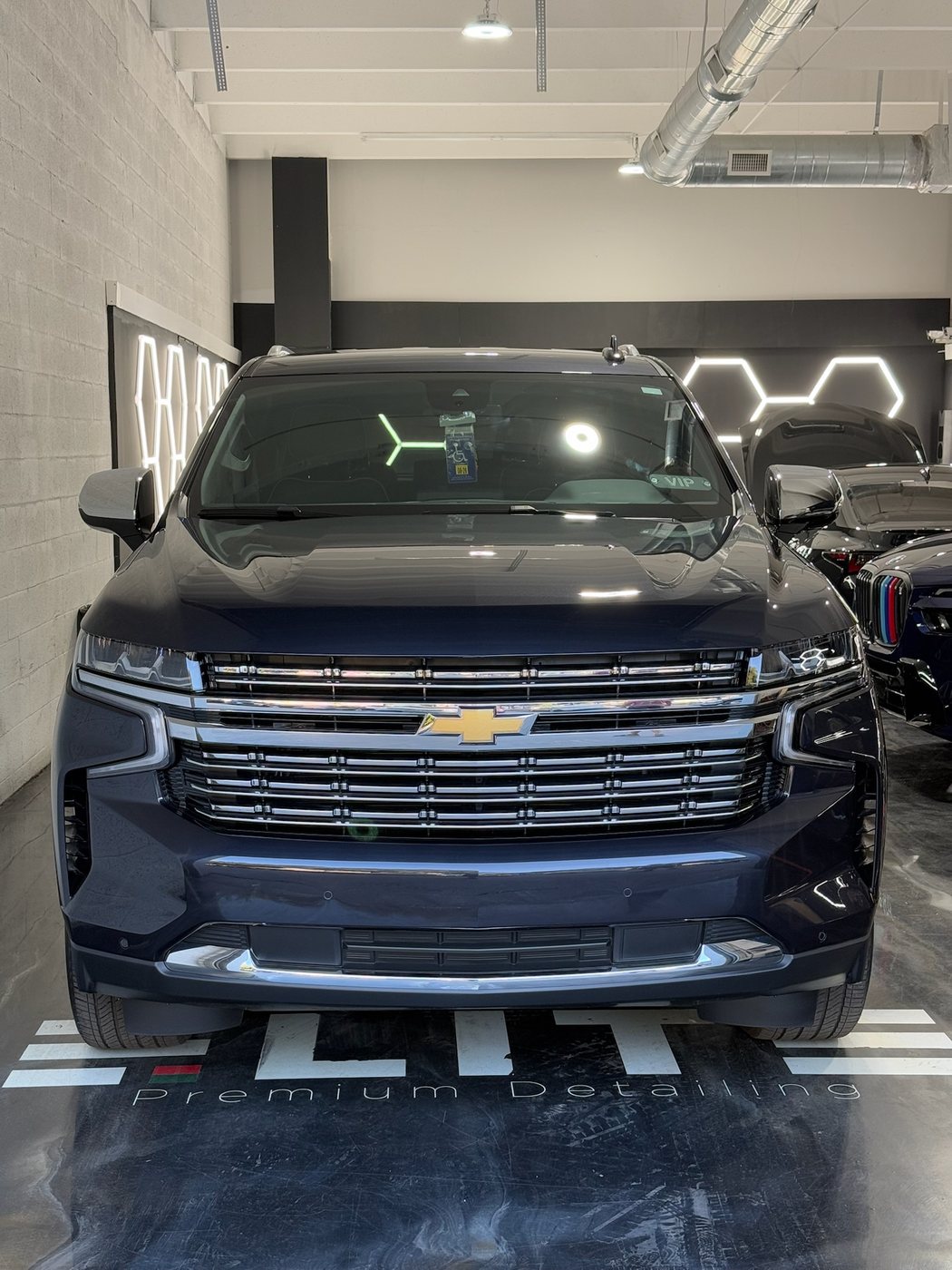 Chevrolet Tahoe - Dark Blue protected at Elite Premium Detailing