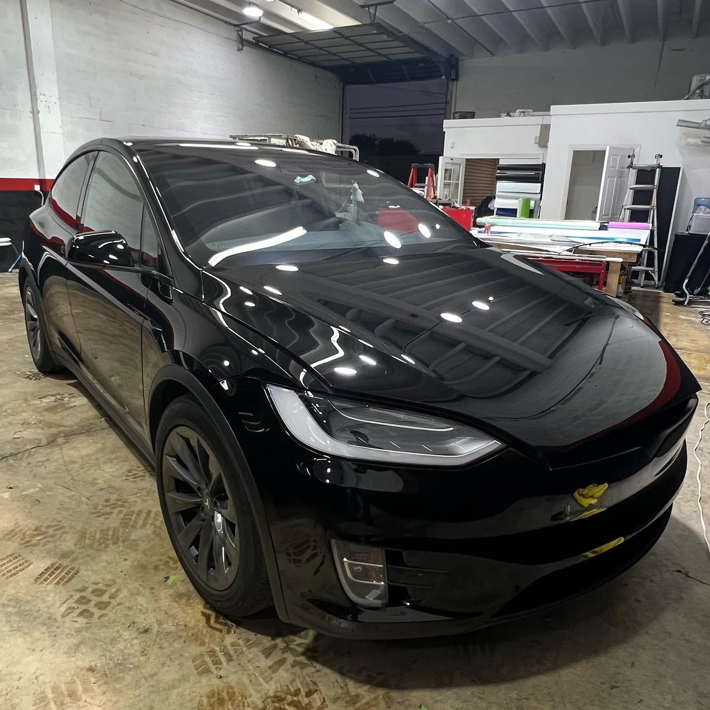 Tesla Model X - Black protected at Elite Premium Detailing