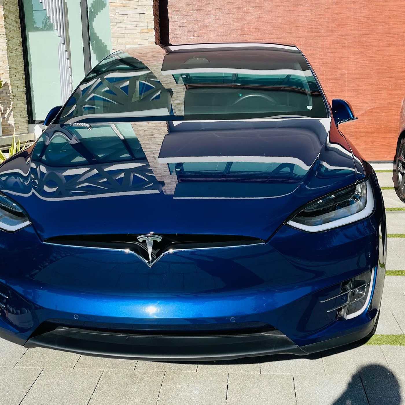 Tesla Model X - Deep Blue protected at Elite Premium Detailing