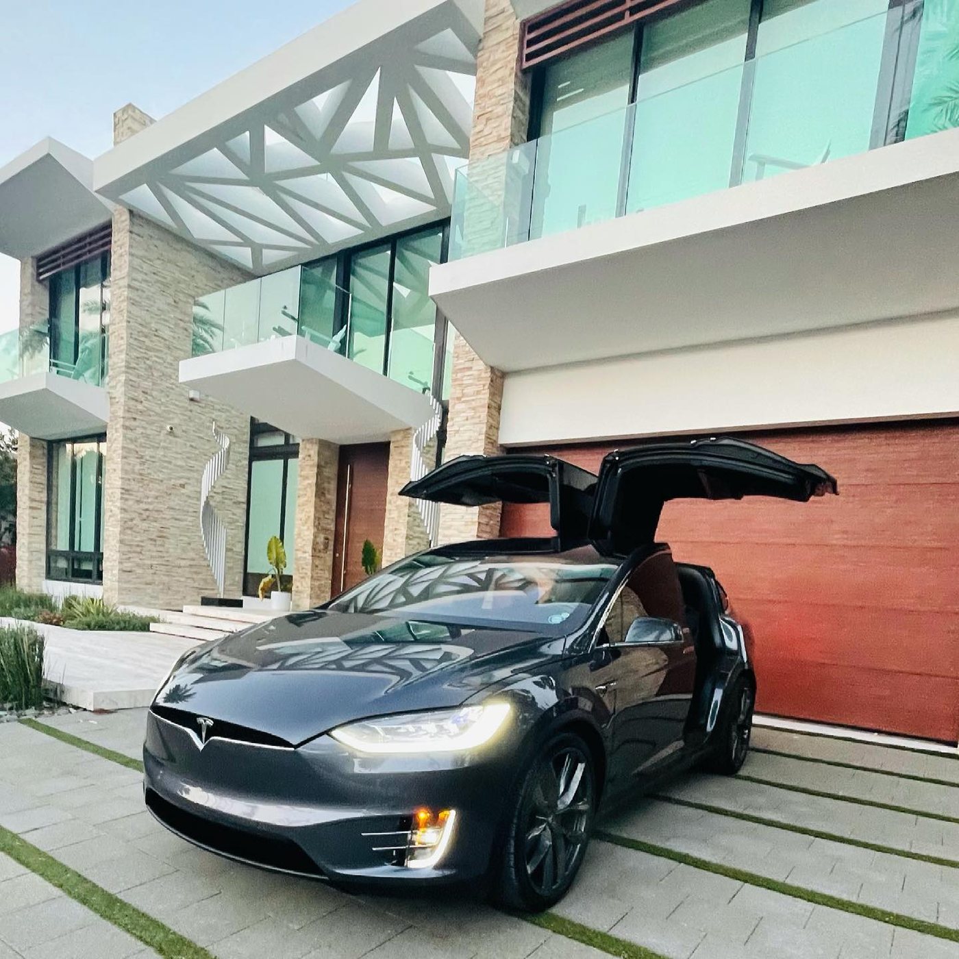 Tesla Model X - Gray protected at Elite Premium Detailing