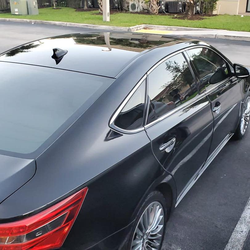 Toyota Avalon - Black protected at Elite Premium Detailing