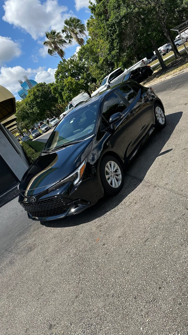 Toyota Corolla Hatchback - Black protected at Elite Premium Detailing