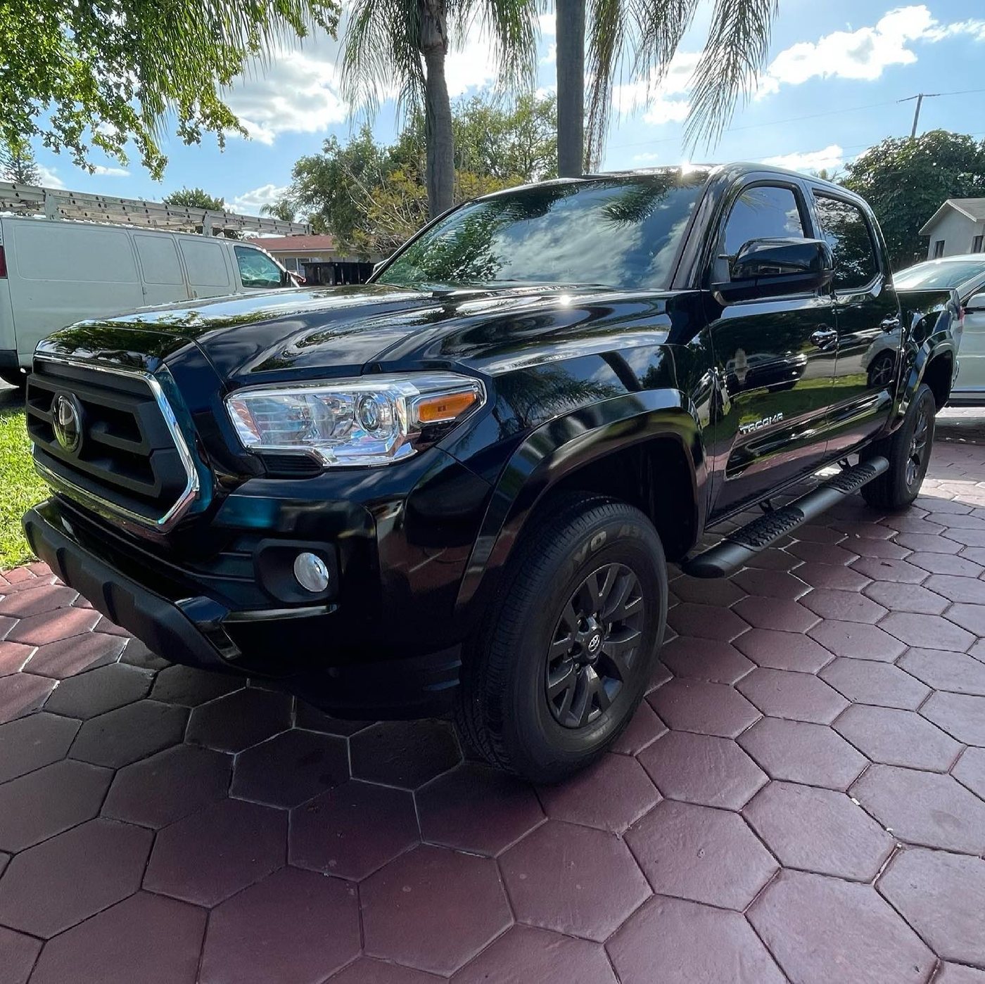 Toyota Tacoma - Black protected at Elite Premium Detailing