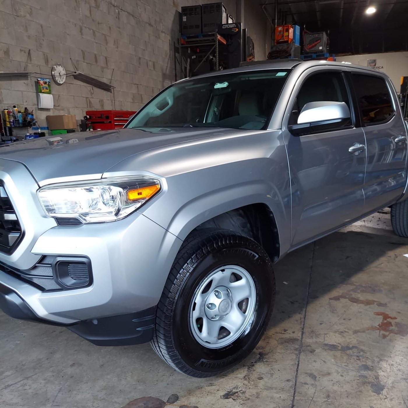 Toyota Tacoma - Silver protected at Elite Premium Detailing