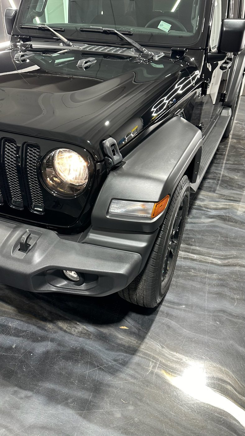 Jeep Wrangler - Black protected at Elite Premium Detailing