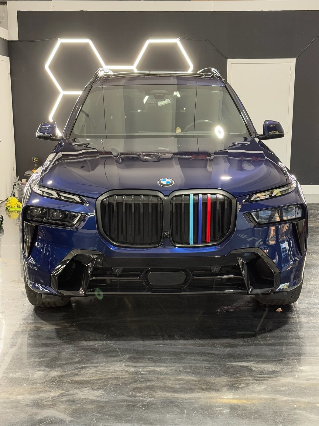 BMW X7 - Dark Blue protected at Elite Premium Detailing