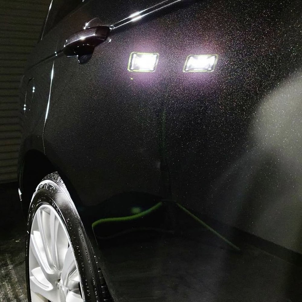 After &mdash; corrected to a mirror finish