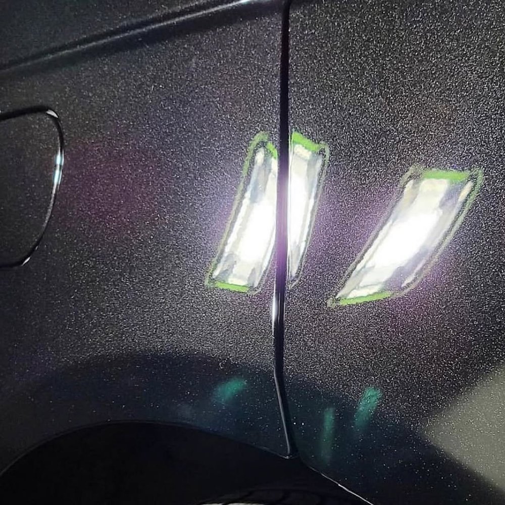 After &mdash; deep glossy finish